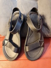 Badeschuhe Wasserschuhe Sommersch Sandalen mit Klettverschluss Gr.40 schwarz neu