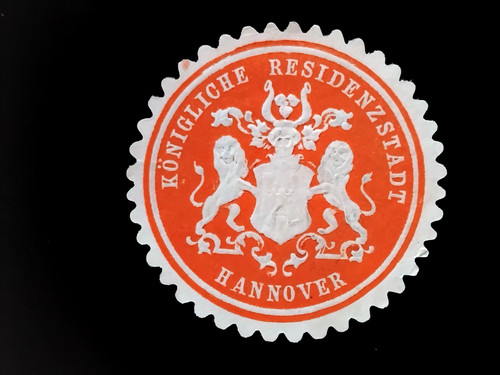 Siegelmarke königliche - siegelmarke,