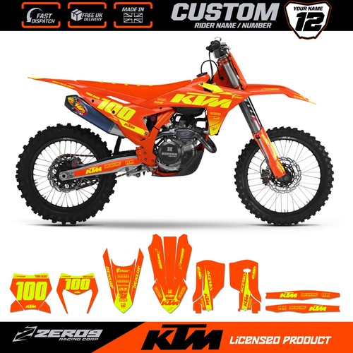 Ktm motocross grafik custom - ktm,