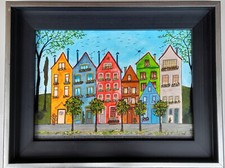 Moderne abstrakte Kunst NOVAARTE Acryl Bild handgemalt