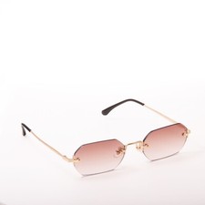 Sonnen brille rechteckig - brille,