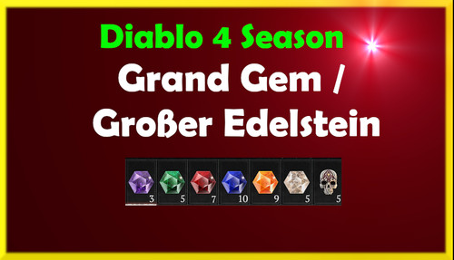 Diablo grand gems flawless - 4,