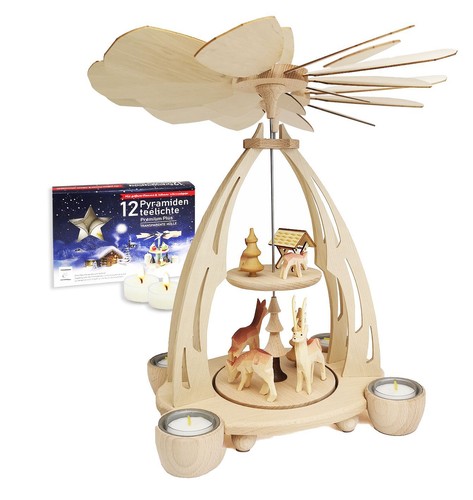 Holz tisch teelicht - holz-,, tisch-,