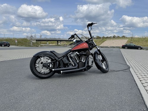 Rinehart racing harley softail - rinehart,