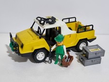 Playmobil 3189 3528 Altes Fahrzeug Jeep Geländewagen Ngorongoro Jäger Safari