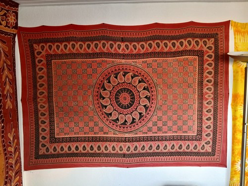 Große rote mandala - große,