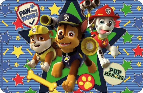 Paw patrol tischunterlage - paw,