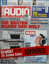 AUDIO 11/01,LINN KOMRI,ALOIA PST 11.0,ST 13.1,SONY SCD XA 333 ES,McLAREN DPA 32R