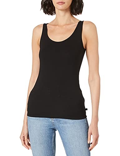 Damen shirt schwarz xxl - schwarz,