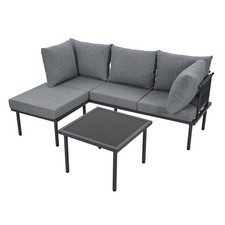 Gartenmöbel set eckgarnitur - set,
