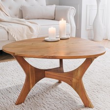 Massivholz Couchtisch