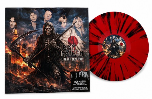 Iron maiden red black - iron,
