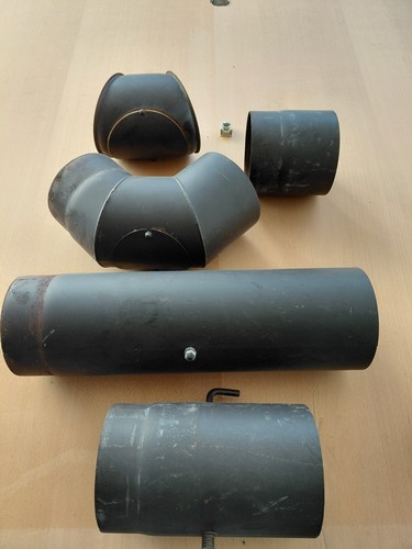 150 mm abgasrohre - ,