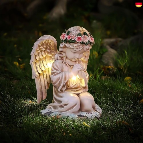 Solar engel gartenstatuen led - engel, gartenstatuen,led