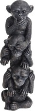 Affenfigur 30cm 3 Affen nicht