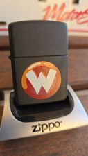 Zippo  Werner  Logo  Black Matte Ungezündet ca. 1996