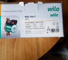 Wilo Star Z 20/1 Heizungspumpe