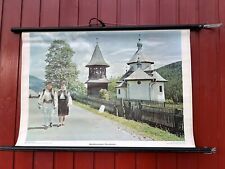 Schulwandkarte Waldkarpaten