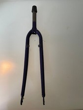 gebr.28 trekingrad gabel, 1x1/8 zoll,dunkelblau, nur für rollerbrake gewinde