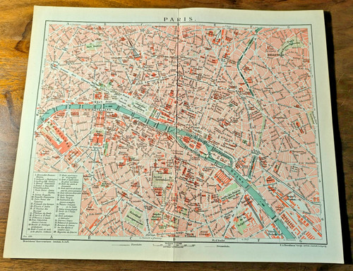 Historischer stadtplan 1893 - historischer, "