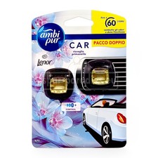 2 x 2 ml Ambi Pur Febreze Car Lufterfrischer Lenor Aprilfrische Auto Duft Depot