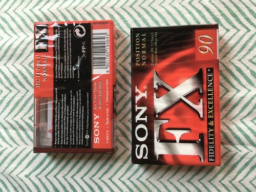 Audiokassetten sony 90 - fx,