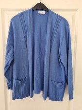 Strickjacke Damen, Größe 42, blau
