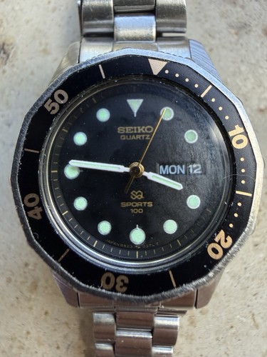 Seiko sports 100 vintage - sports,
