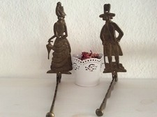 Kleiderlüfter Kleiderhaken Garderobe Klapphaken massiv Messing Landhaus