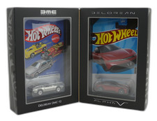 HRG98 Mattel Creations Hot Wheels x DeLorean DMC-12 Alpha5 Collector Set NEU OVP