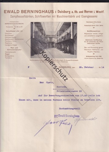 Brief ewald berninghaus - brief,