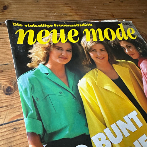 Neue mode 1986 4 - mode, 04/1986