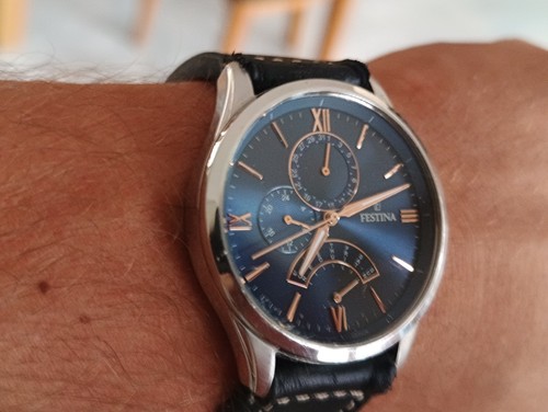 Festina f16823 herren uhr blau - herren,