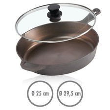 Gusseisenpfanne Poliert