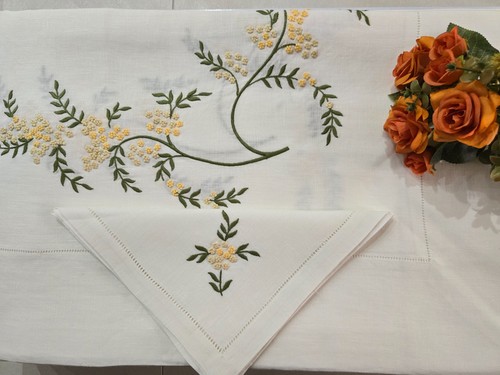 Tischdecke reines leinen - tischdecke,