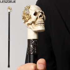 Harz Schädel Kopf Griff Gehstock UK