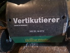 Vertikutierer Grüne Welle elektrisch mit Korb