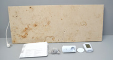 Marwona 800 Watt Marmor Infrarotheizung inkl Thermostat Lymonit DEFEKT