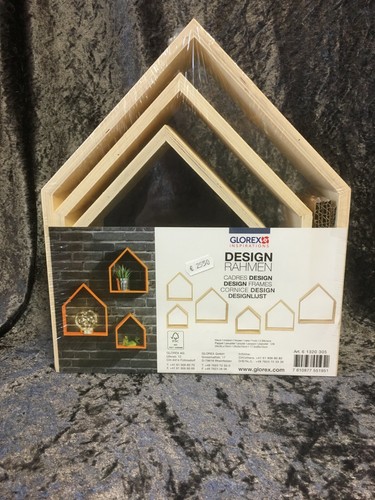 Glorex design rahmen holz - holz, 3