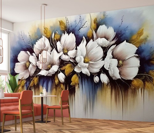 Weiße blumen h5842 - blumen,