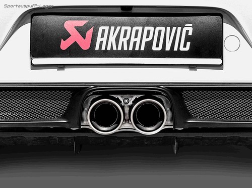 Akrapovic titan endrohrsatz - akrapovic,