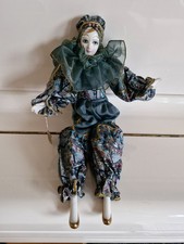 porzellan Sammelpuppe Pierrot