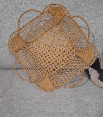 Boho vintage korb - korb, wandkorb