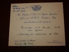 COLD WAR INVITE - HMS CARDIGAN