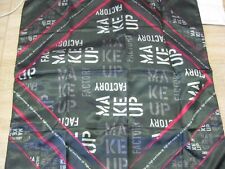 make up factory Halstuch Nickituch Tuch 60 cm x 60 cm grau pink