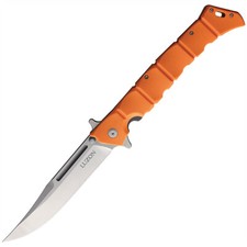 Cold Steel Large Luzon Messer mit 15,2 cm Edelstahlklinge und orangem GFN Griff