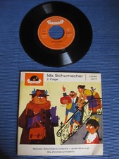 Vinyl 7"Single"Ida Schumacher-Wanzen-Solo+Die Zimmervermieterin"München Kommedie