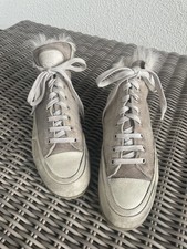 CANDICE COOPER ? schöne fellgefütterte SNEAKER Gr 41 Ziegenleder