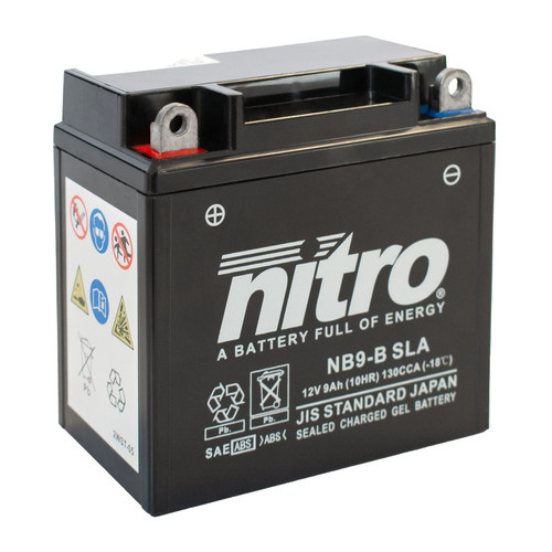 Nitro batterie 12v - nitro, yb9-b