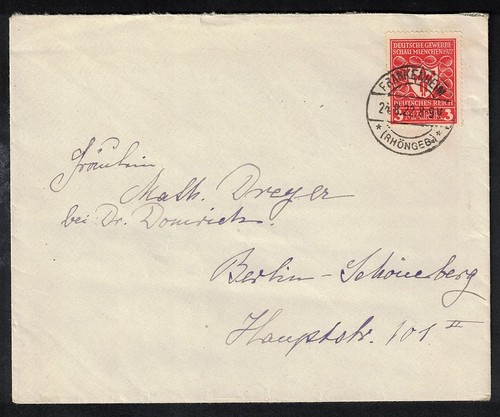 Deutsches reich 1922 brief - deutsches,